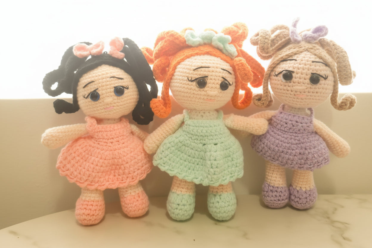 Unique Crochet Dolls
