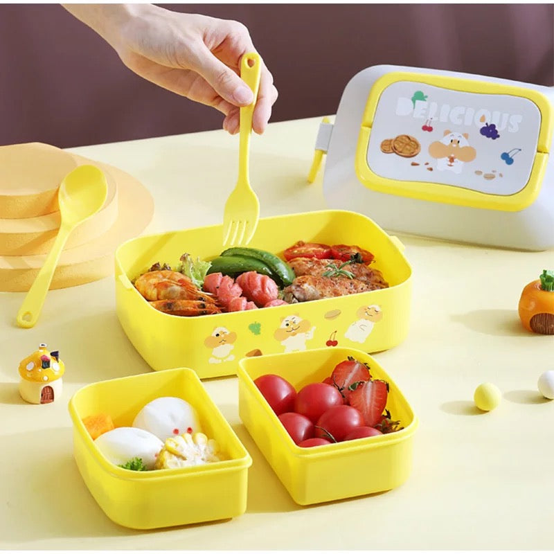 Yellow Delicious Lunchbox