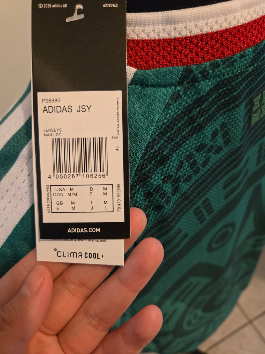 ADIDAS JSY MEXICO