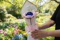 Pink & Blue Rose Bouquet