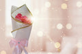Pink & White Rose Bouquet