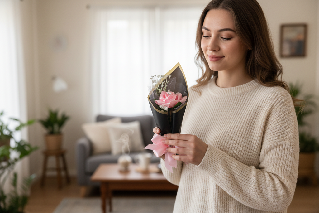 Pink Rose Bouquet
