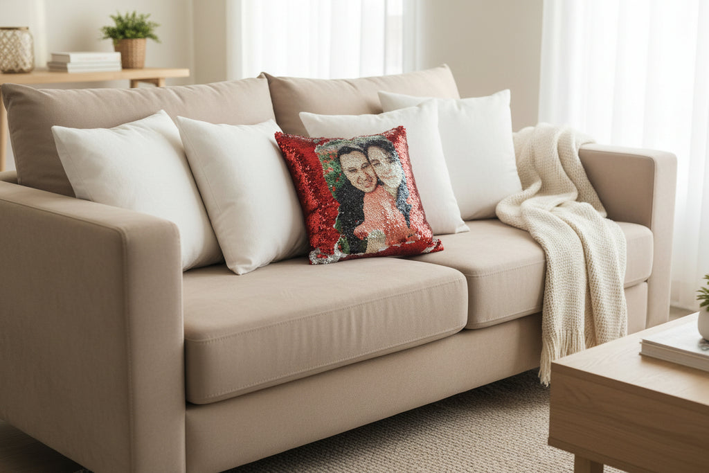 Personalized Sequin Pillow Cases