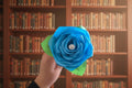 Turquoise Rose Pen
