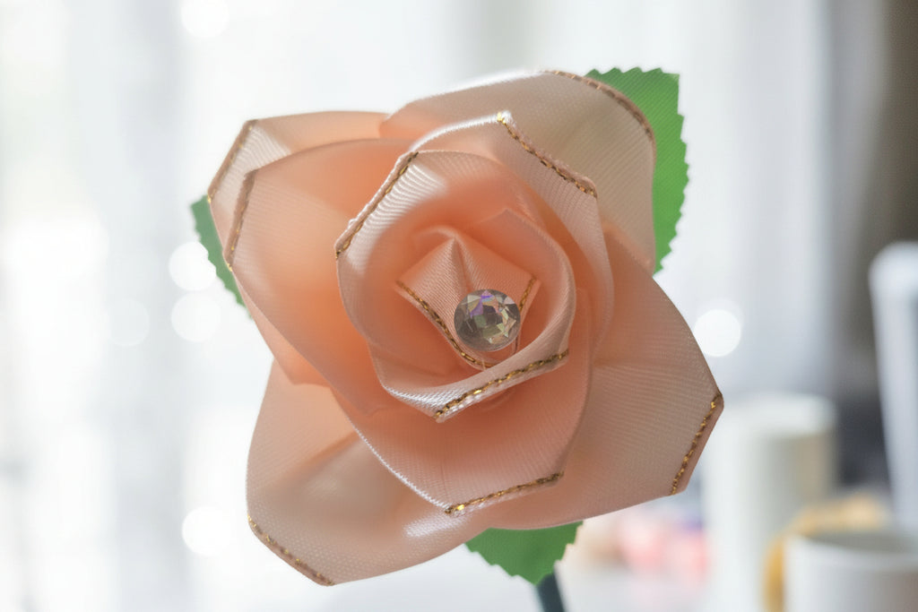 Peach Rose Pen
