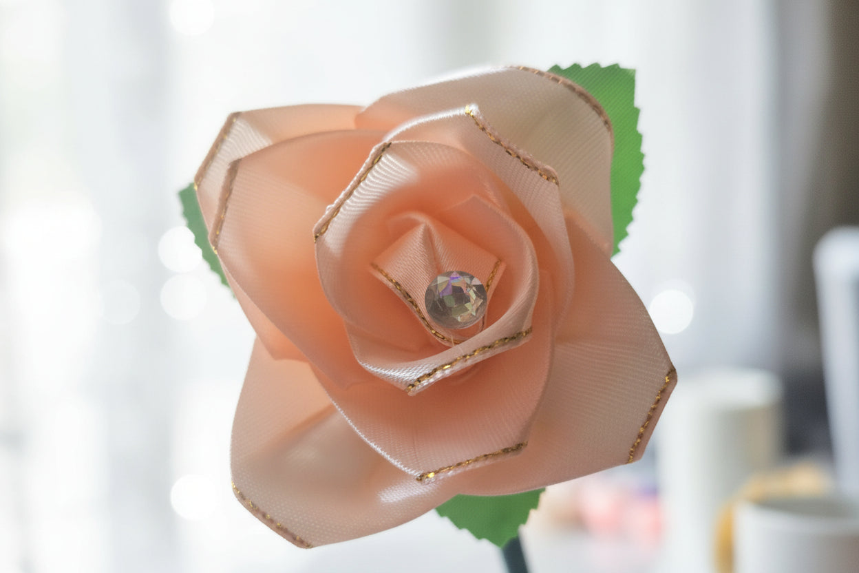 Peach Rose Pen