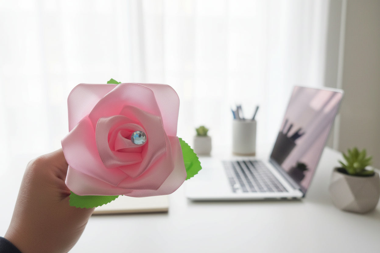 Pink Rose Pen